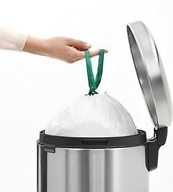 Brabantia 111822 bidone per la spazzatura 30 L Rotondo Acciaio inossidabile