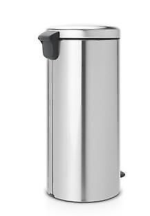 Brabantia 111822 bidone per la spazzatura 30 L Rotondo Acciaio inossidabile