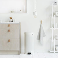 Brabantia Pedal Bin newIcon Rotondo Bianco