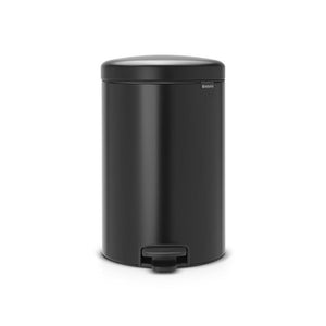 Brabantia 114106 bidone per la spazzatura 20 L Rotondo Nero