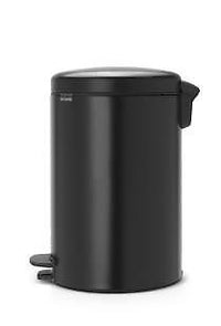 Brabantia 114106 bidone per la spazzatura 20 L Rotondo Nero