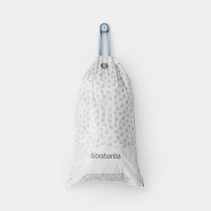 Brabantia 124846 sacchetto per rifiuti 30 L Grigio, Bianco 40 pz
