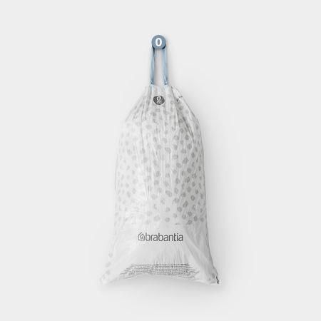 Brabantia 124846 sacchetto per rifiuti 30 L Grigio, Bianco 40 pz