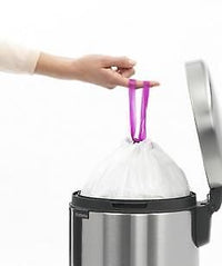 Brabantia 112041 bidone per la spazzatura 12 L Rotondo Acciaio inossidabile