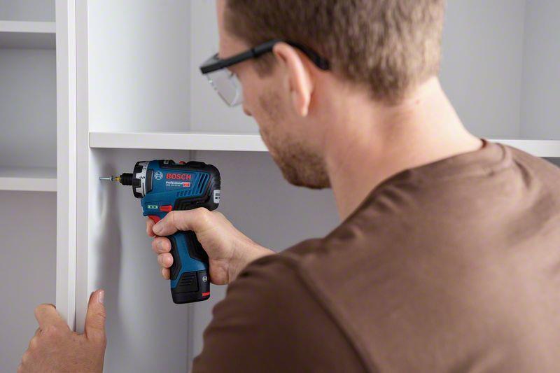 Bosch GSR 12V-35 HX Professional 1750 Giri/min Blu, Rosso