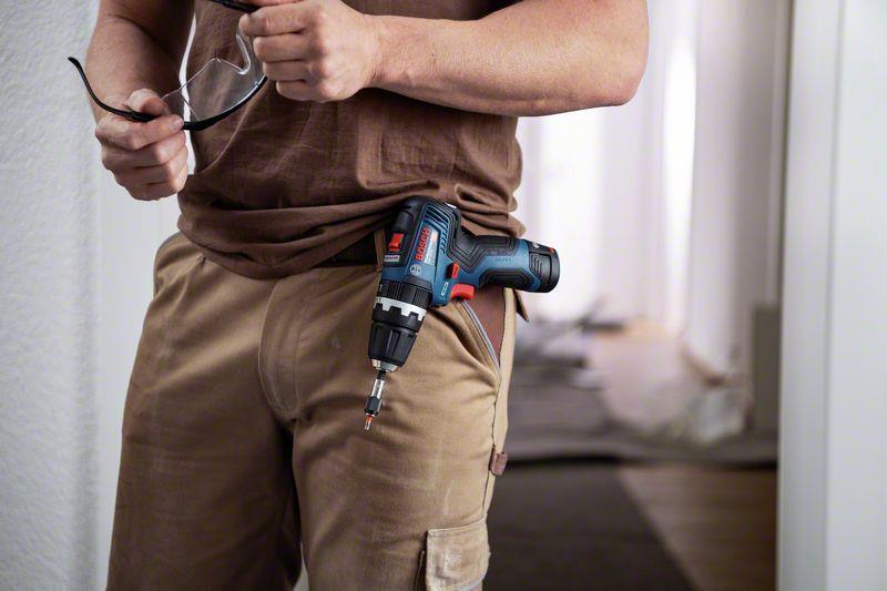 Bosch GSB 12V-35 Professional 1750 Giri/min Nero, Blu, Rosso