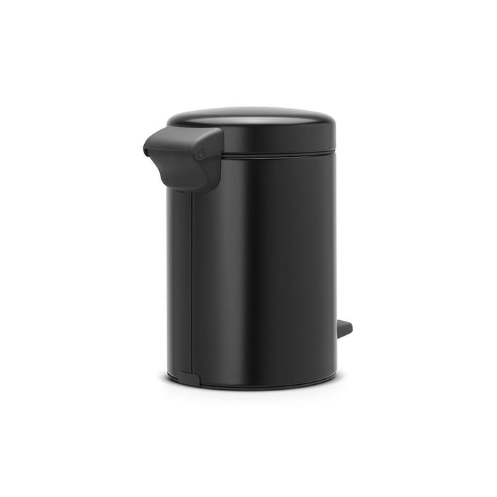 Brabantia Pedal Bin newIcon Rotondo Nero