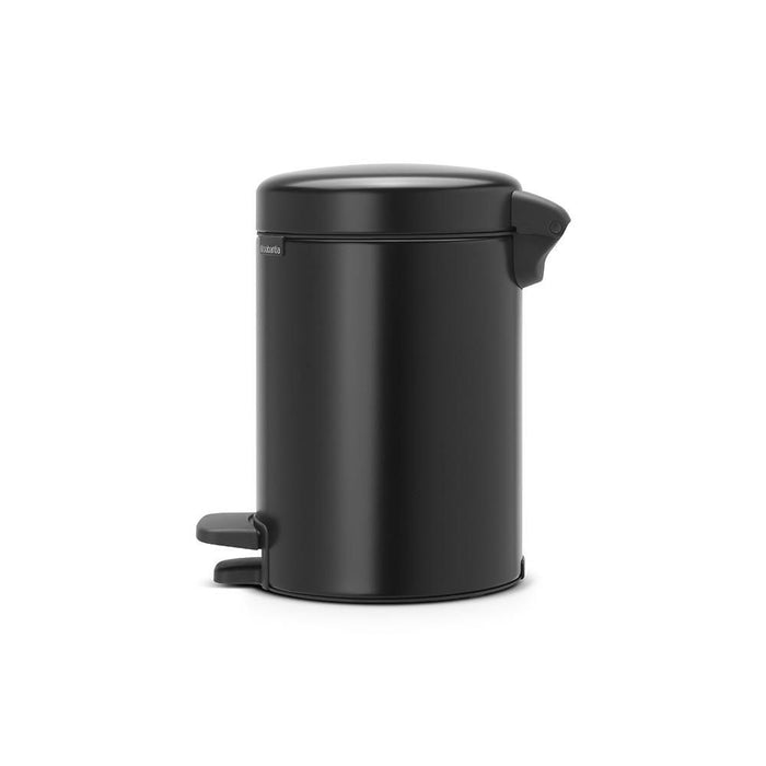 Brabantia Pedal Bin newIcon Rotondo Nero