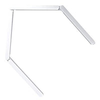 Rev LED Lampada da Incasso a Led Pieghevole 240° Argento