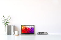 Brennenstuhl 1153590410 prolunghe e multiple 2 m 4 presa(e) AC Interno Nero, Argento