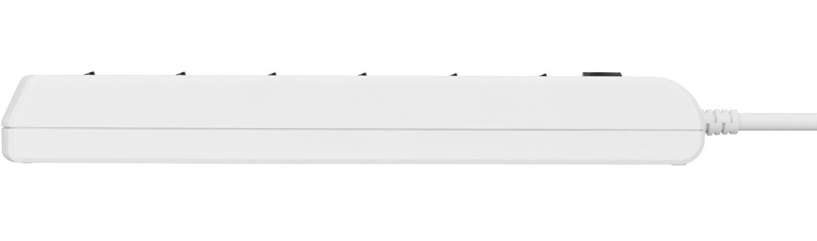 Brennenstuhl 1153110126 prolunghe e multiple 2 m 6 presa(e) AC Interno Bianco