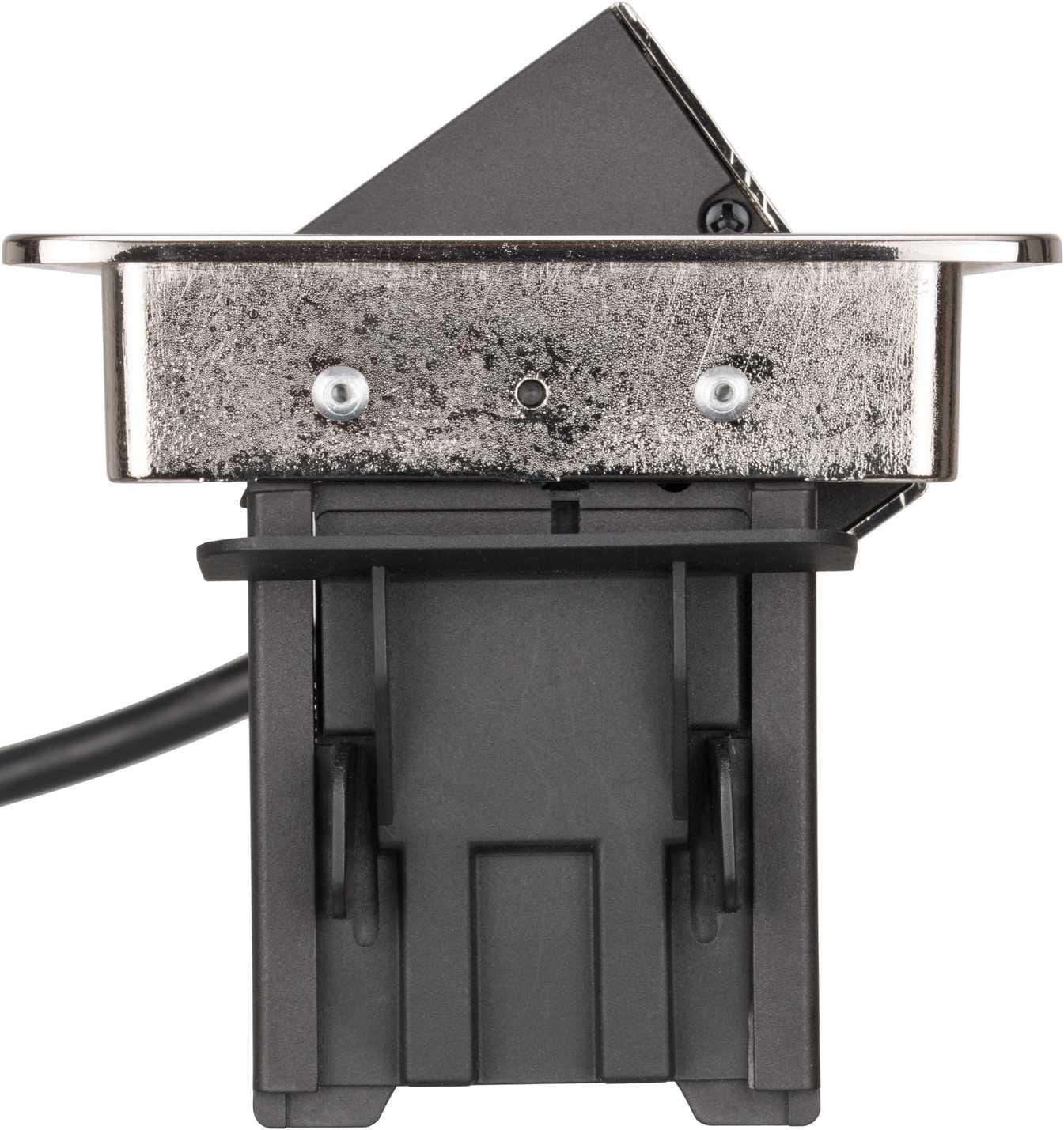 Brennenstuhl 1396200113 prolunghe e multiple 2 m 3 presa(e) AC Interno Nero, Acciaio inossidabile