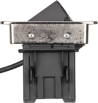 Brennenstuhl 1396200113 prolunghe e multiple 2 m 3 presa(e) AC Interno Nero, Acciaio inossidabile