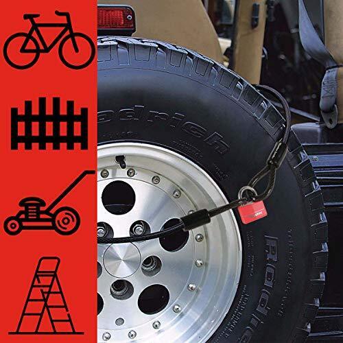 MASTER LOCK 49EURD cavo di sicurezza Nero 3 m