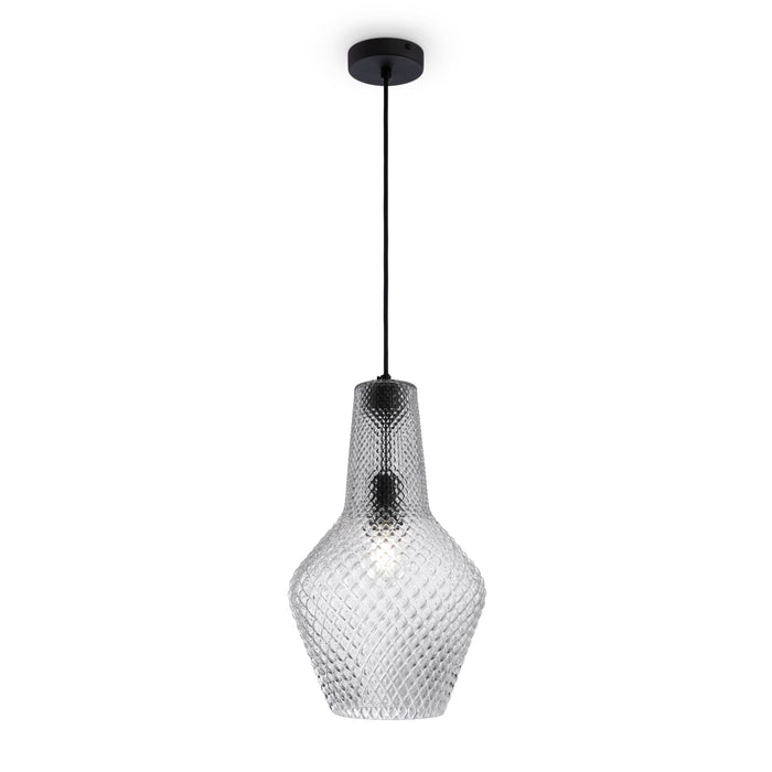 Lampada pendente Pendant in Metallo Tommy Nero