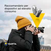 Varta LITHIUM Cylindrical CR2, CR15H270 (Batteria a celle rotonde, 3V) Blister da 1