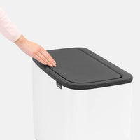 Brabantia 313547 bidone per la spazzatura 34 L Rettangolare Plastica Bianco