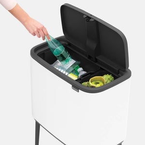 Brabantia 313547 bidone per la spazzatura 34 L Rettangolare Plastica Bianco
