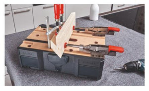 BESSEY STC-S-MFT morsa Morsetto a ginocchiera Nero, Rosso, Argento, Legno