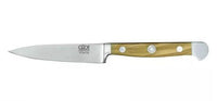 Gude Alpha Paring Knife 8cm Olive Wood