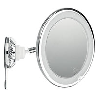 Macom Sensation 229 specchietto per trucco Ventosa Rotondo Cromo