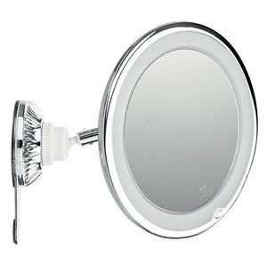 Macom Sensation 229 specchietto per trucco Ventosa Rotondo Cromo