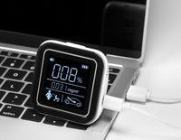 Lifenaxx Smart Indoor Monitoraggio della qualitá dell´aria CO-Meter rileva sostanze chimiche VOC Rilevatore di inquinamento da fumo polvere personale Test in tempo reale LX-010