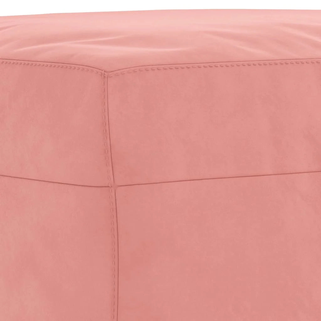 Panca/panca 70 x 35 x 41 cm velluto rosa 02_0010615