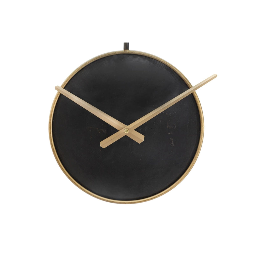 Orologio da Parete VKH244, Nero, Metallo, 61x4,5x61 cm