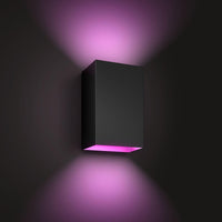 Philips Hue White and Color ambiance Resonate Lampada Smart a parete Up/Down Nero in Alluminio