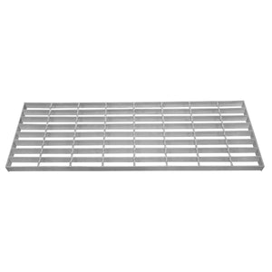 Griglia passerella in acciaio zincato griglia pavimento con scarico grigliato grondaia - 800 mm x 270 mm