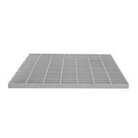 Griglia passerella in acciaio zincato griglia pavimento con scarico grigliato grondaia - 700 mm x 700 mm