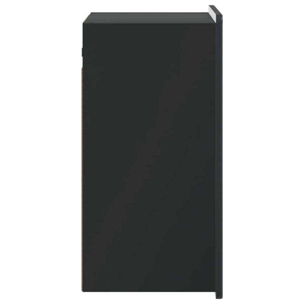 Mobiletto a muro Nero 59 x 31 x 64 cm Legno ingegnerizzato 898236
