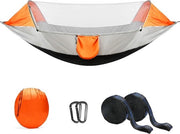 Matta da Campeggio con Rete Antinsetti - Matta Paracadute in Nylon - Strappi per Albero e Grappoli - Matta da Campeggio Leggera - Campeggio da Backpacker Campeggio Escursioni