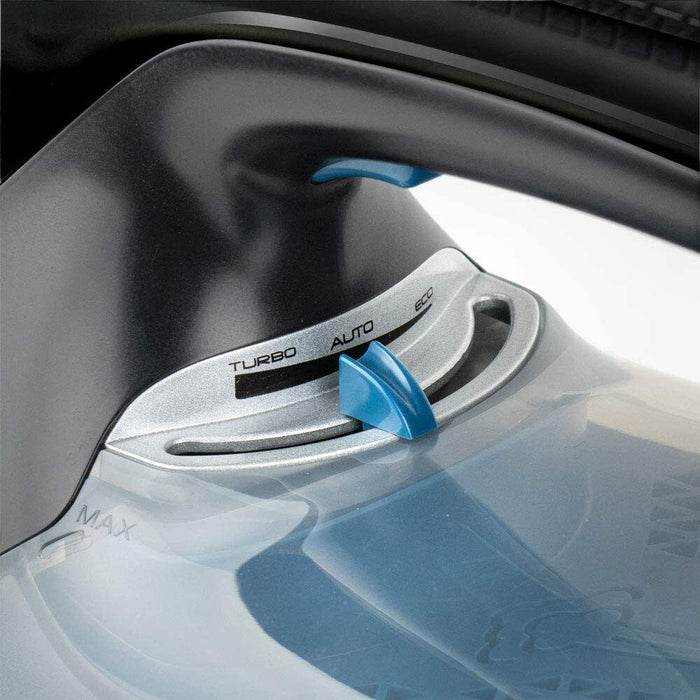 Black & Decker BXIR2401E ferro da stiro Ferro a vapore Ceramica 2400 W Nero, Grigio, Arancione