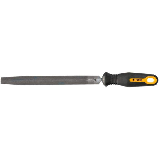 Topex 06a722 lima per acciaio, s semi tonda, 200 mm ds