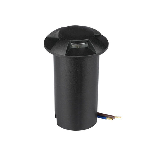 Faretti Segnapasso Led 1W da incasso per esterno Step Light Black 4way 3000K