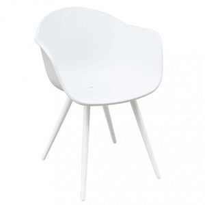 Sedia Sestriere 61x61x80 h cm in Plastica Bianco