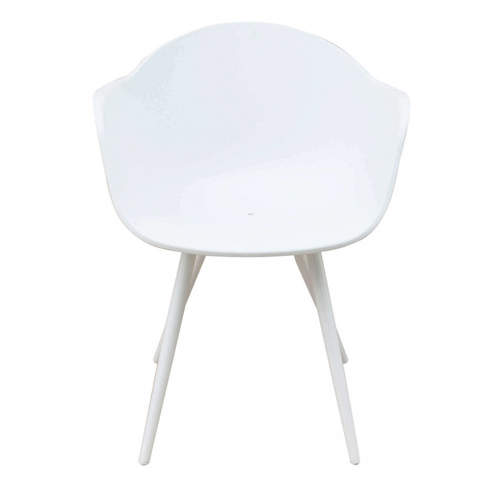 Sedia Sestriere 61x61x80 h cm in Plastica Bianco