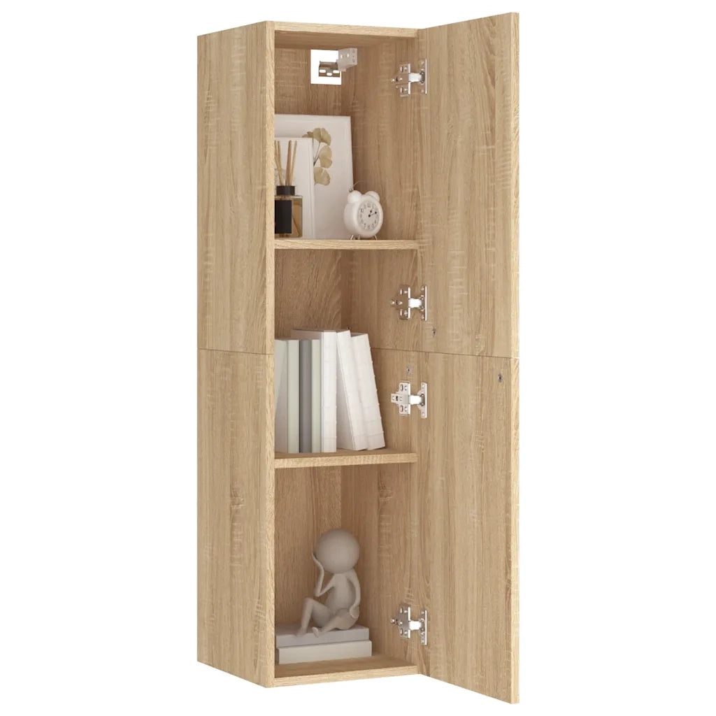 Mobile Porta TV Rovere Sonoma 30,5x30x110 cm Legno Multistrato 803368