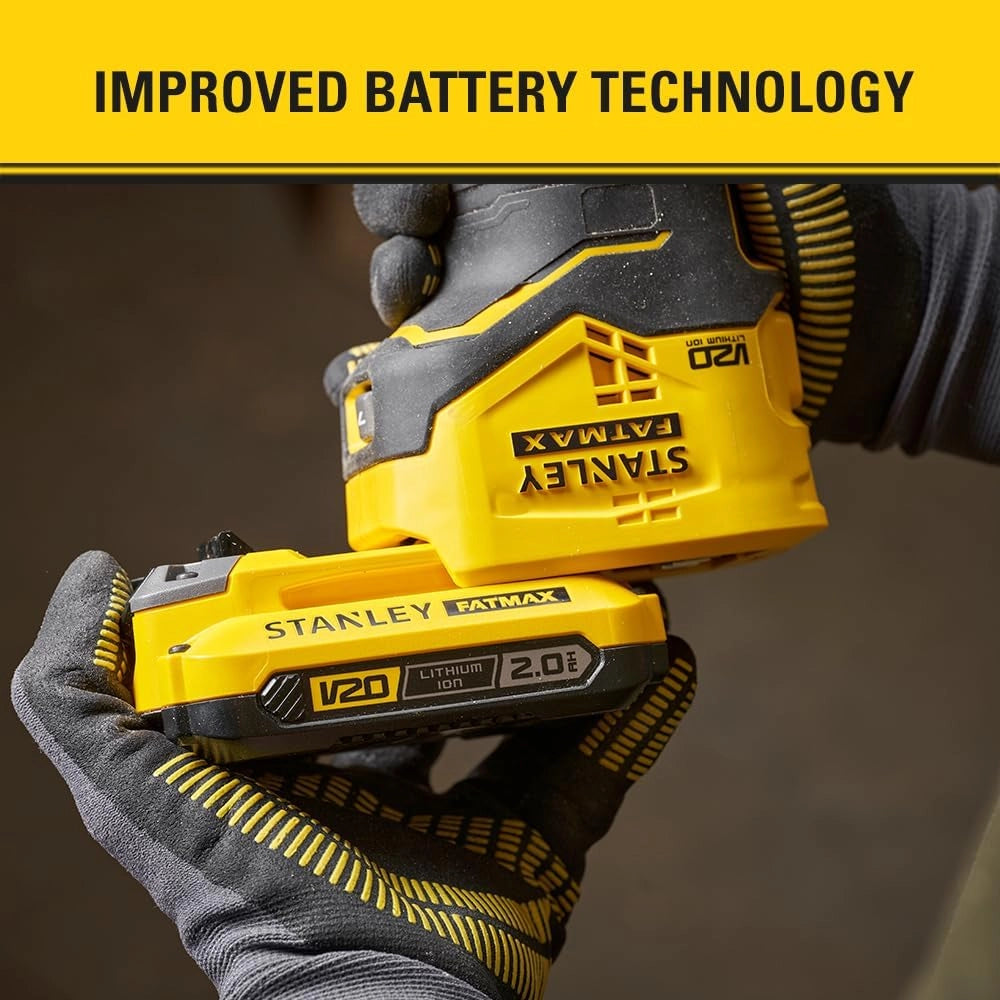 Affleureuse - STANLEY FATMAX V20 - SFMCW400B-XJ - Brushless - Lithium 18V - Sans batterie
