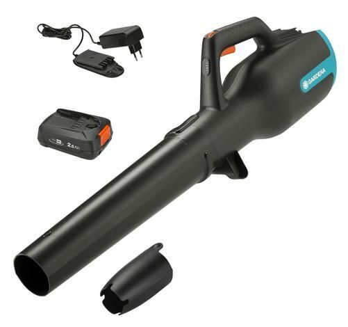 Gardena PowerJet 18V P4A soffiatore di foglie cordless Nero, Blu, Arancione 19 V Ioni di Litio