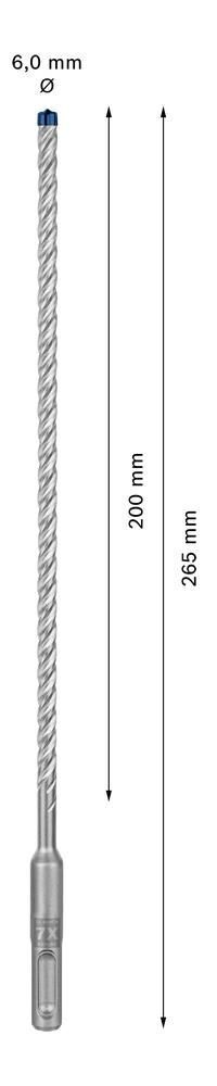 Bosch SDS plus-7X 1 pz