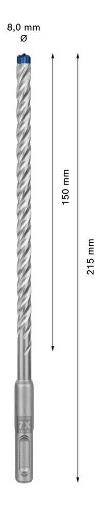 Bosch SDS plus-7X 1 pz