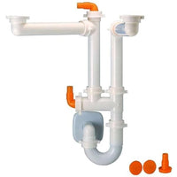 Sifone new spazio 2 35 per 2 vas che f1 ½  uscita pp lira 9.1275.