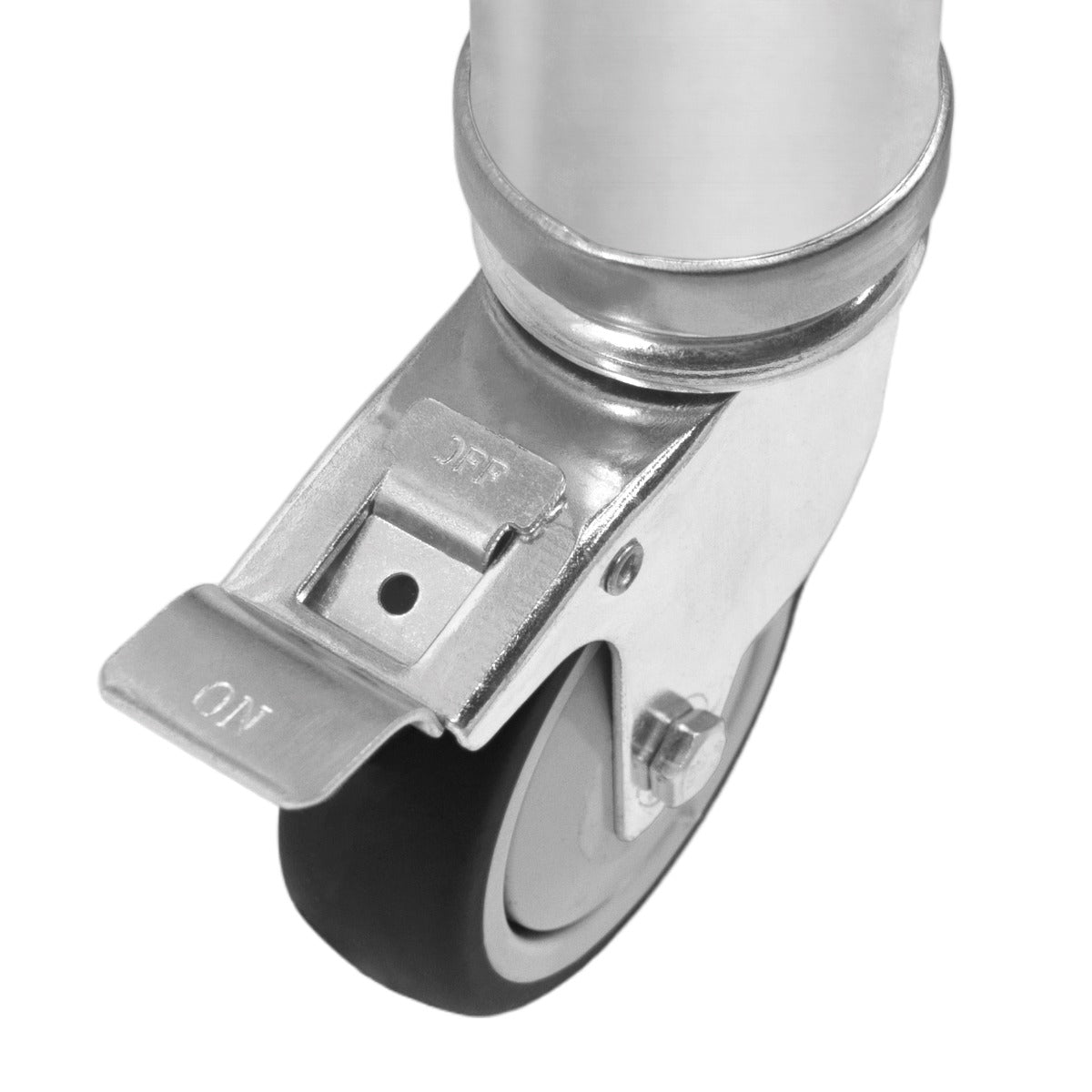 Banco di lavoro per ristorazione Tavolo in acciaio inox per la preparazione degli alimenti Cucina mobile 60cm x 30cm x 80cm