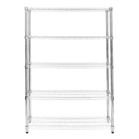 Scaffalature in metallo 5 Ripiani Componibile garage casa officina negozio