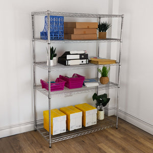 Scaffalature in metallo 5 Ripiani Componibile garage casa officina negozio