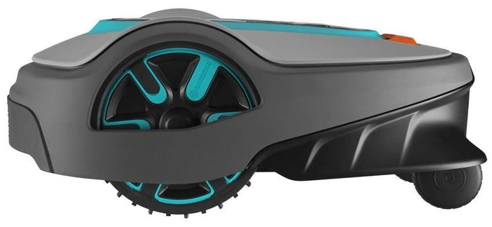 Gardena smart SILENO life Tagliaerba robotizzato Batteria Nero, Blu, Grigio