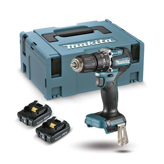 Makita DHP487RAJ trapano 25500 Giri/min Senza chiave Nero, Turchese